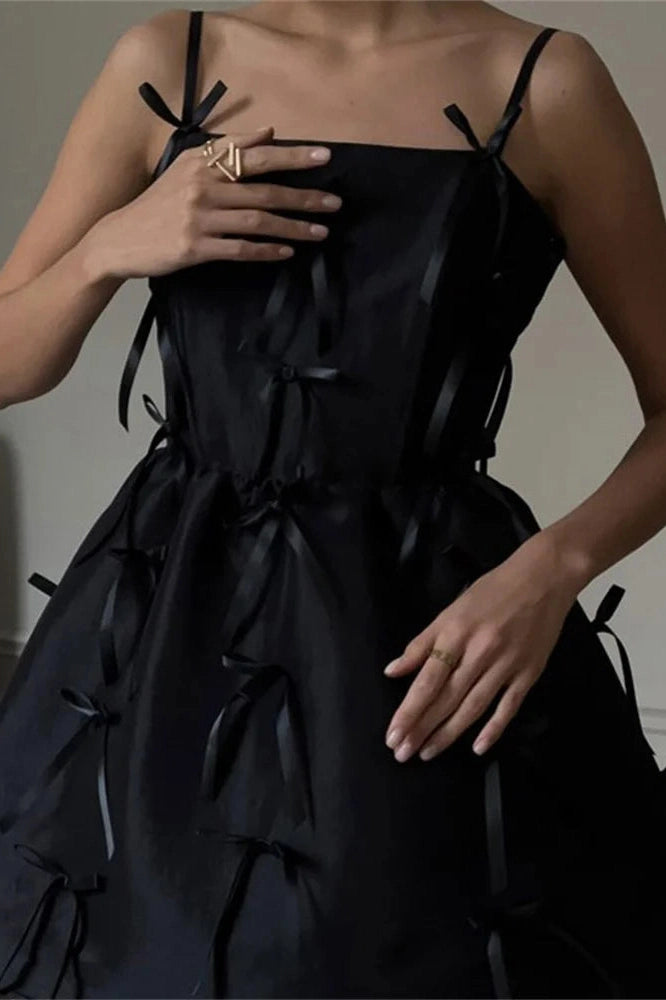 Glorol - Backless Patchwork Bodycon Mini Dress