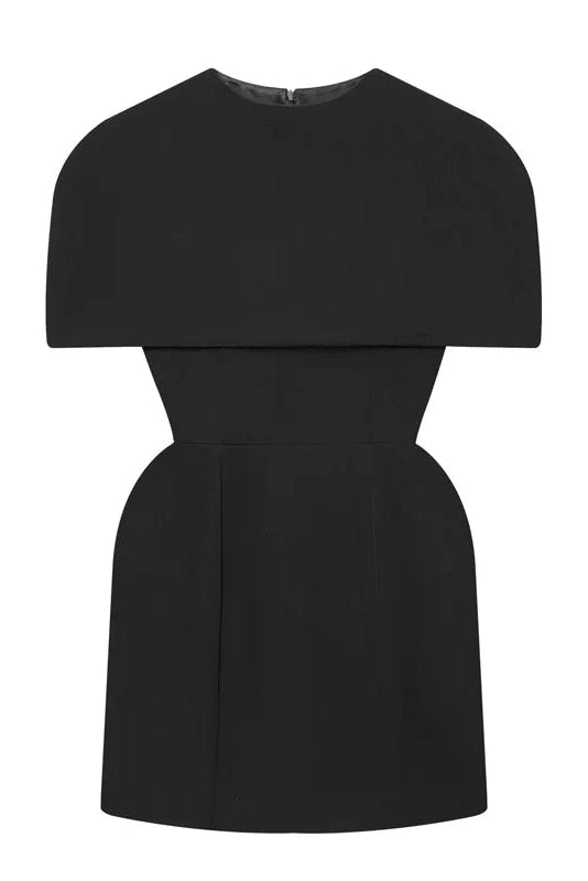Glorol - Elegant Patchwork High Waist Mini Dress