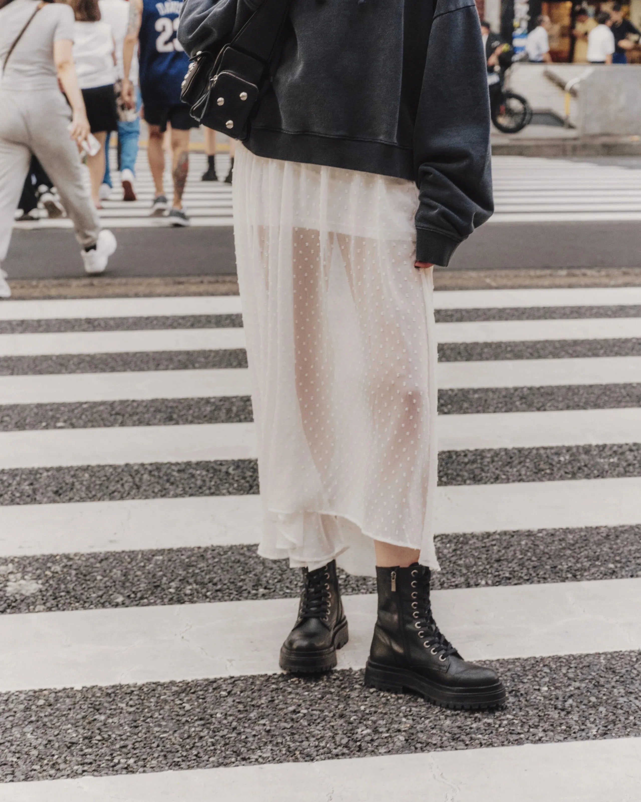 Glorol - Elegant Asymmetrical A-Line Skirt