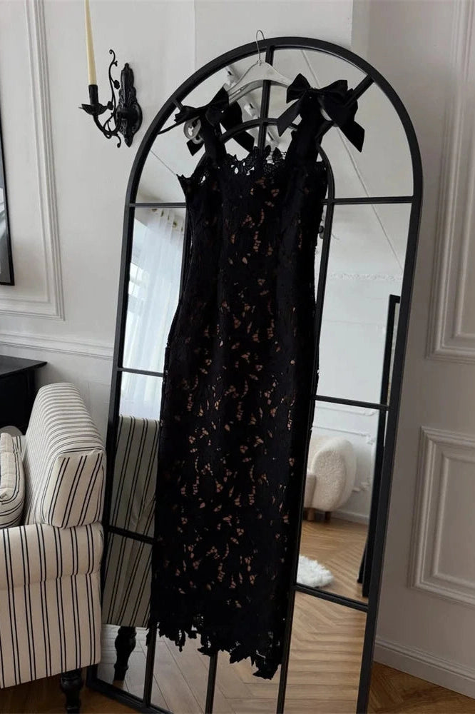 Glorol - Hollow Out Patchwork Backless Bodycon Maxi Dress