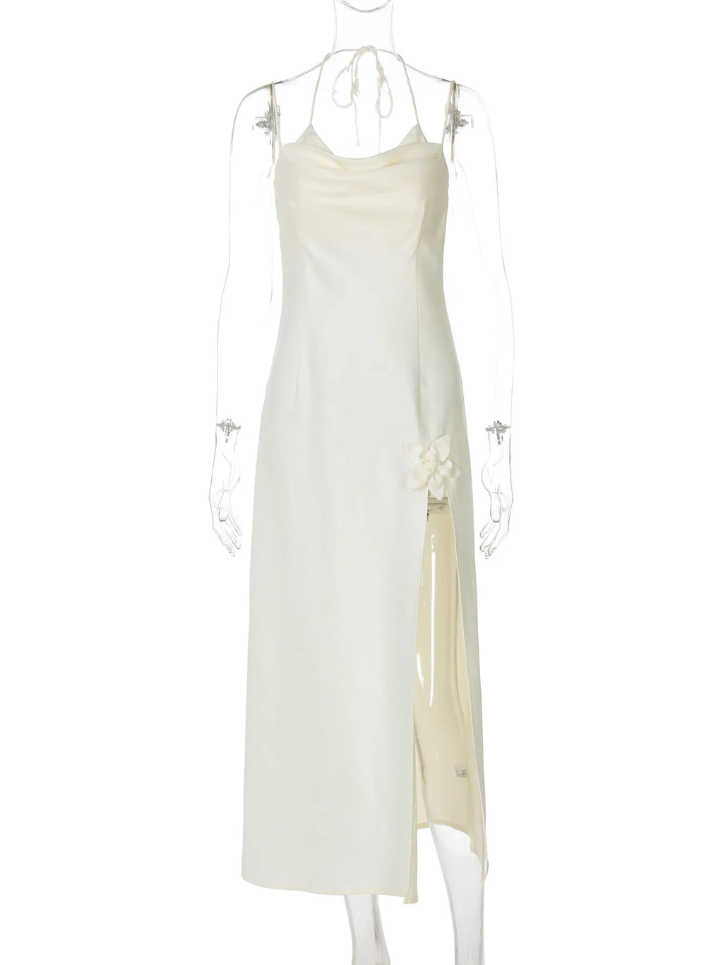 Glorol - Sleeveless Backless Slim Maxi Dress