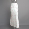 Glorol - High Waist Elegant Printed Skirt