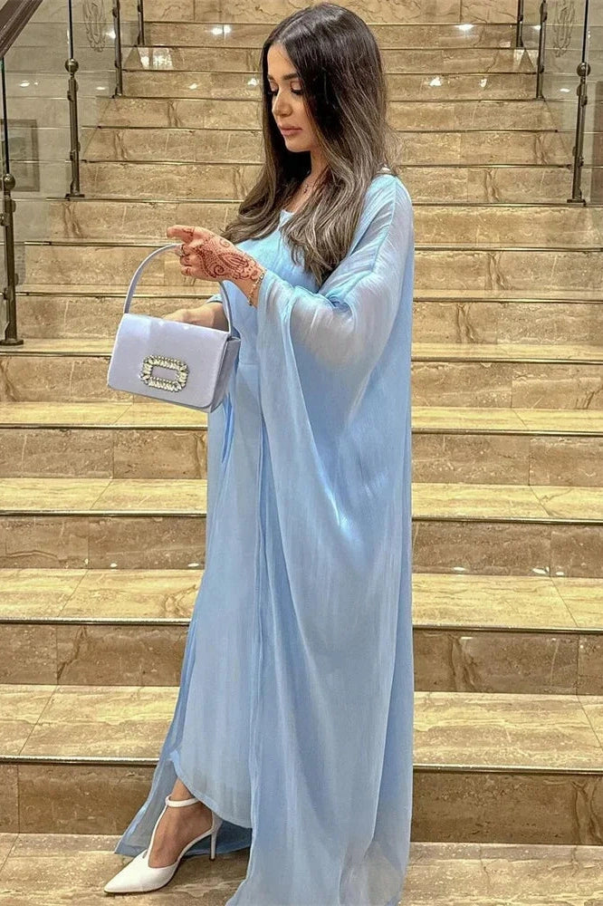 Glorol - Elegant Long Sleeve Maxi Dress