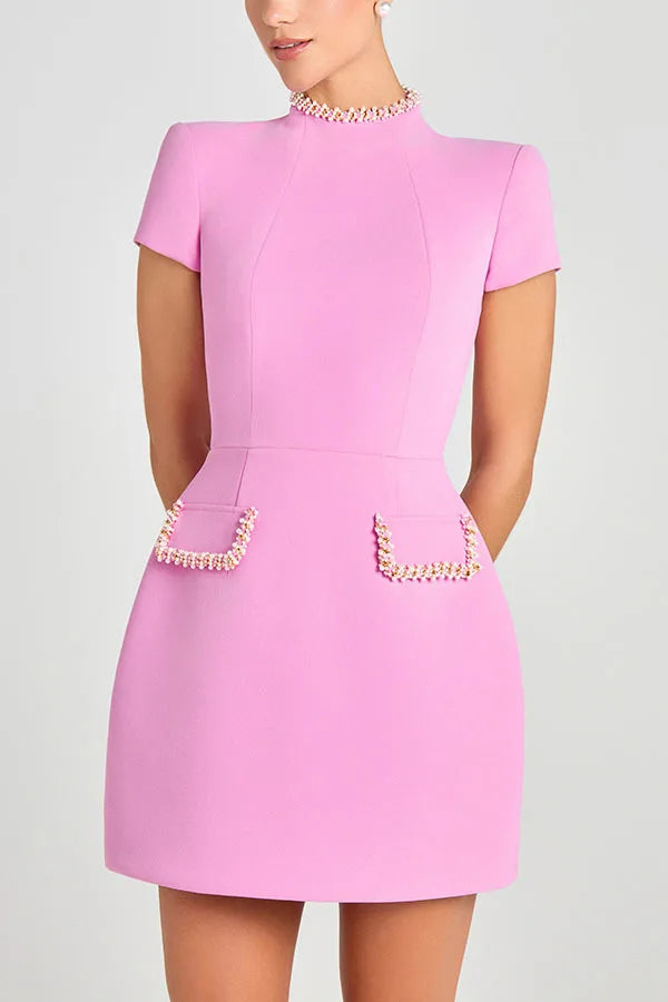Glorol - Short Sleeve Bodycon Mini Dress