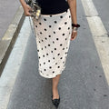 Glorol - High Waist See-Through Patchwork Skirt