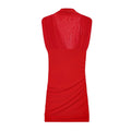 Glorol - See Through Patchwork Sleeveless Mini Dress