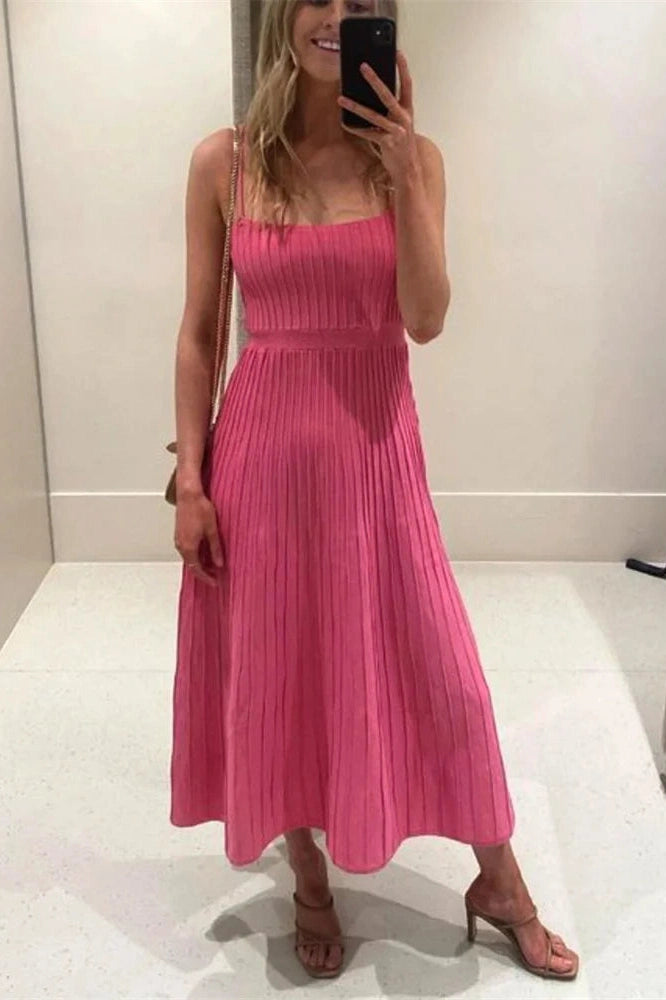 Glorol - Backless High Waist Bodycon Maxi Dress