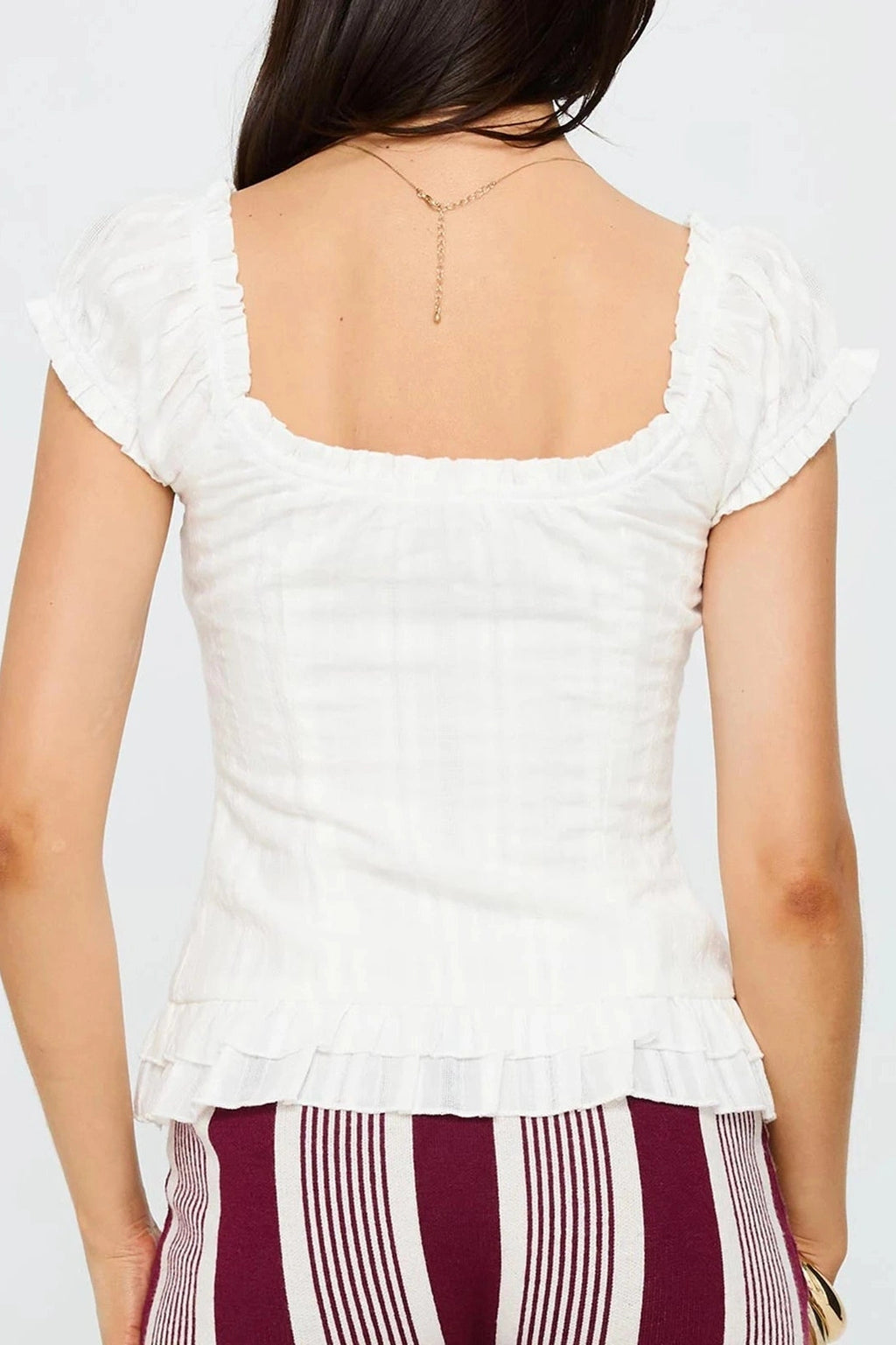 Glorol - Short Sleeve Slim Fit  Top