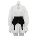 Glorol - Flare Sleeve High Waist Mini Dress