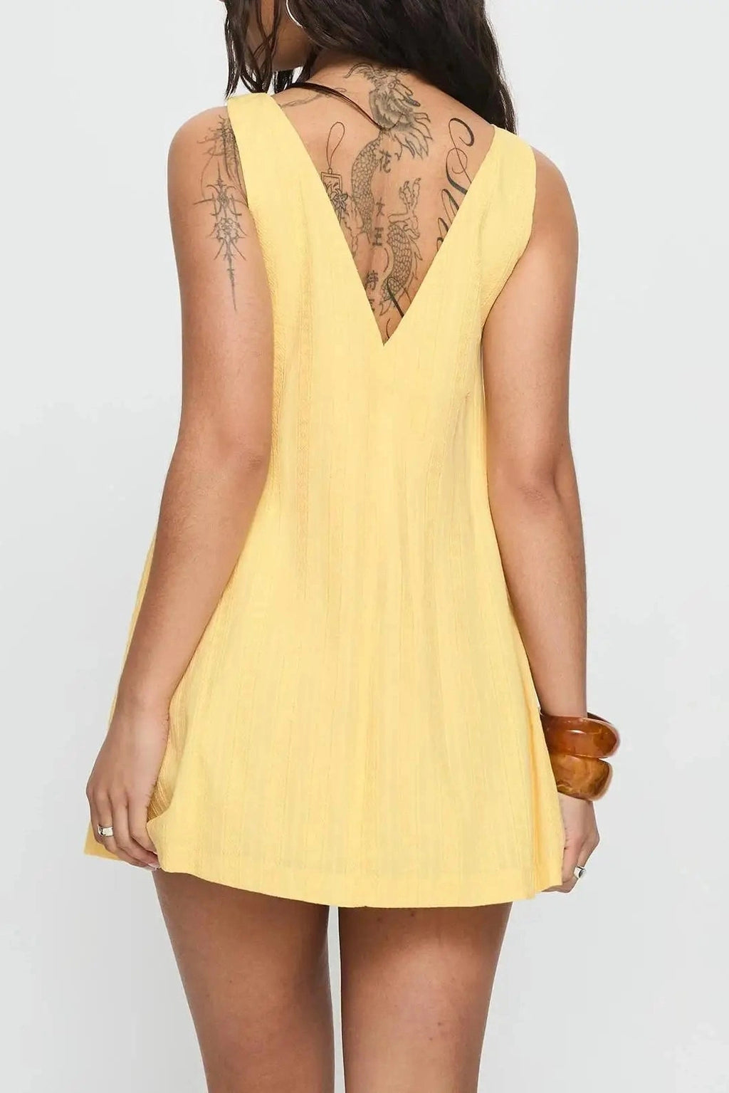 Glorol - Elegant Sleeveless O-Neck Mini Dress