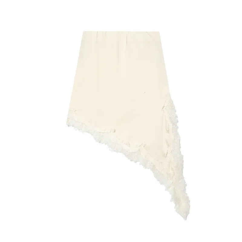 Glorol - Elegant Lace Patchwork Skirt