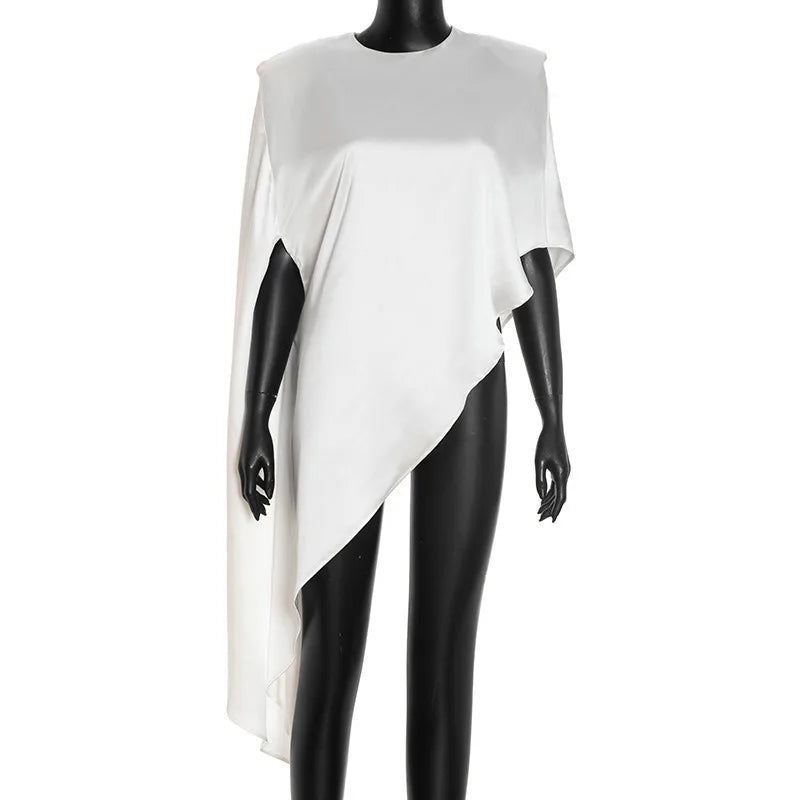 Glorol - Elegant Patchwork Sleeveless Midi Dress