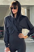 Glorol - Long Sleeve Patchwork Top