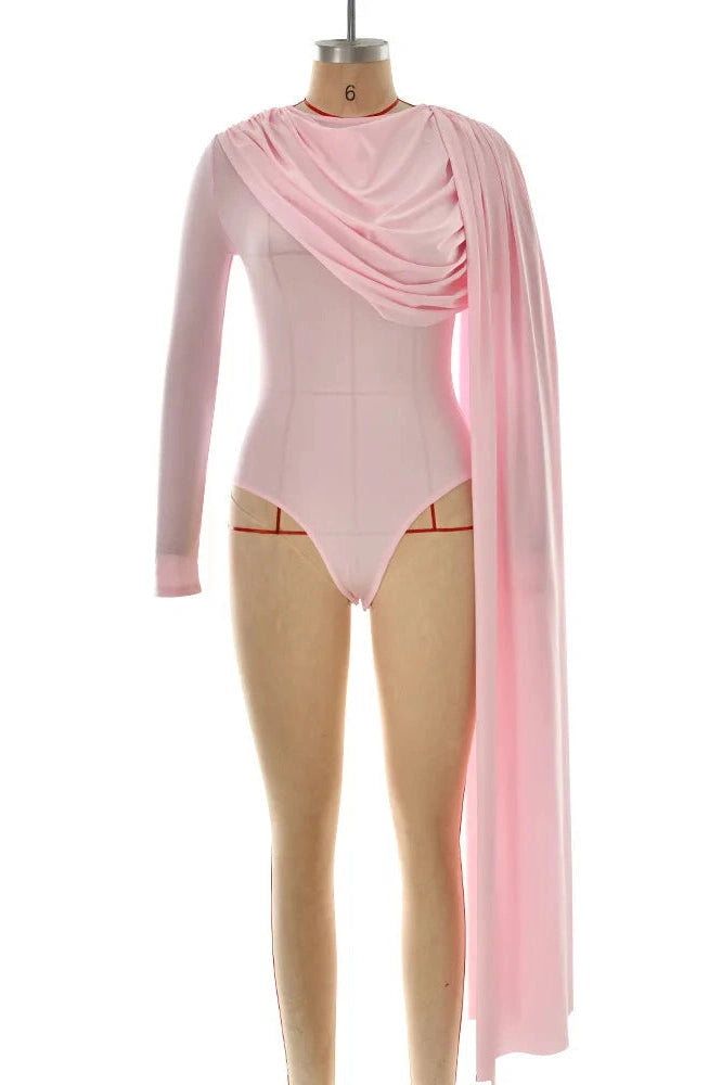 Glorol - 2026 See Through Long Sleeve Jumpsuit