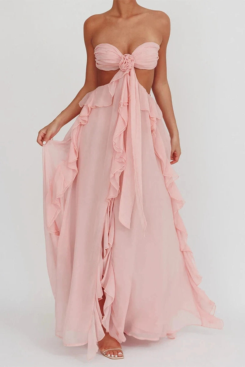 Glorol - Elegant Sleeveless Maxi Dress