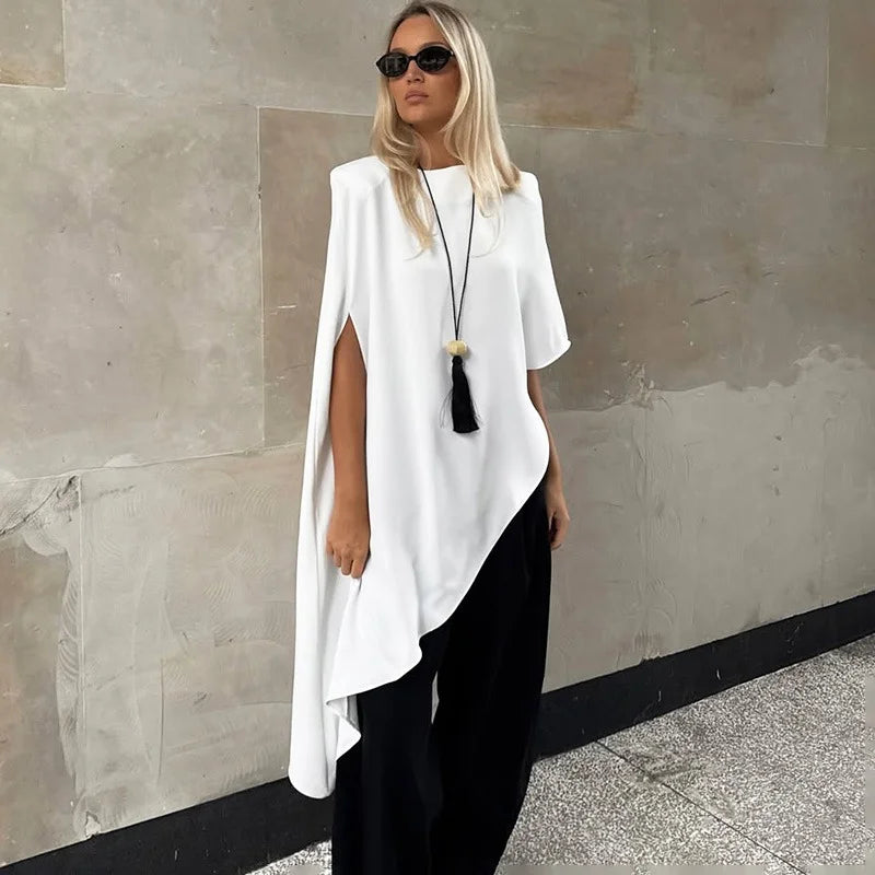 Glorol - Elegant Patchwork Sleeveless Midi Dress