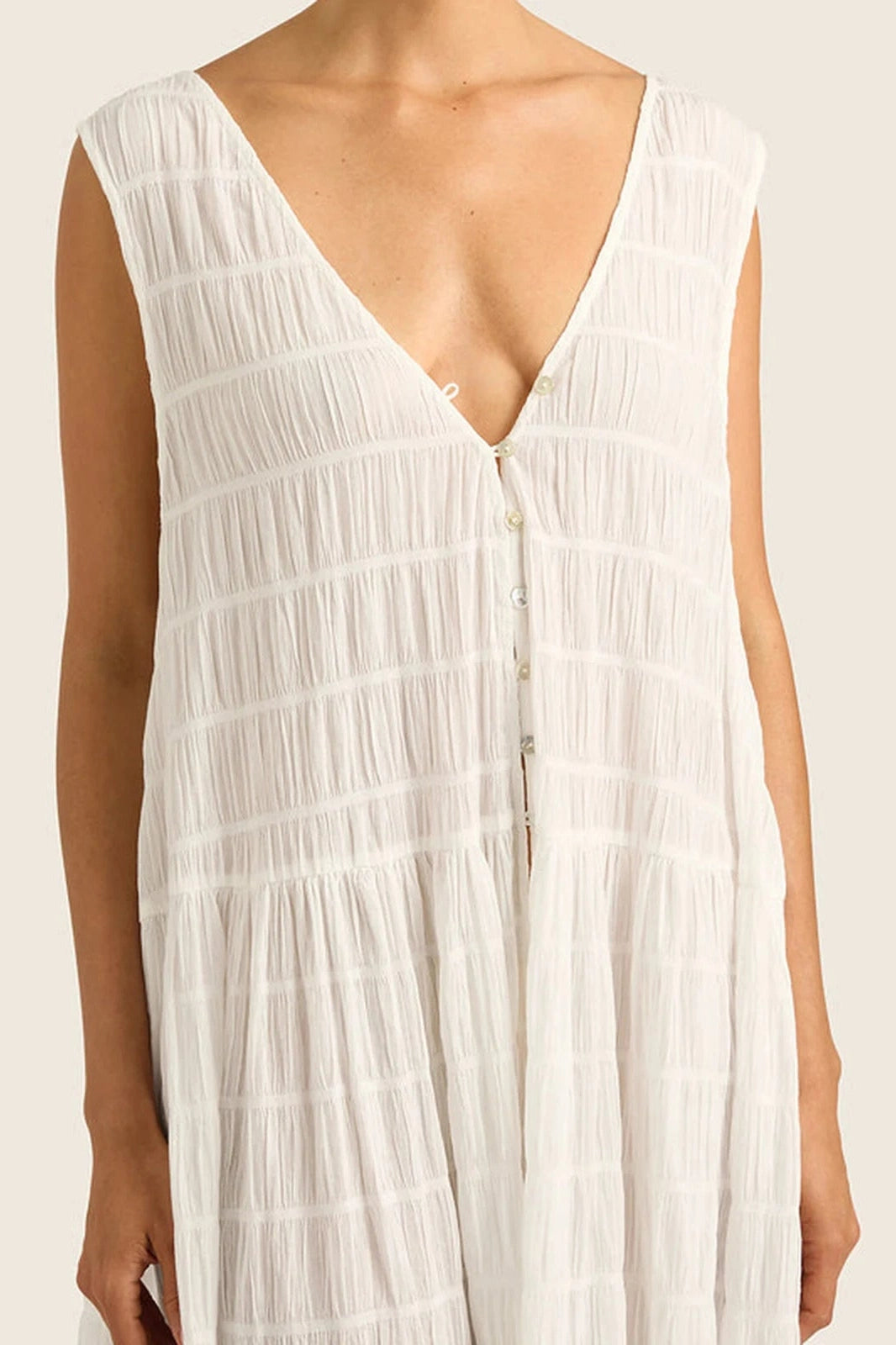 Glorol - Elegant Sleeveless Loose Maxi Dress