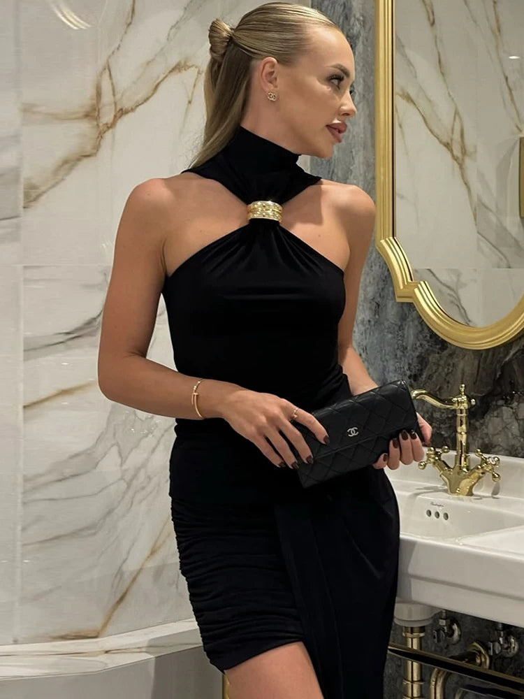 Glorol - Sleeveless Off-Shoulder Slim Top