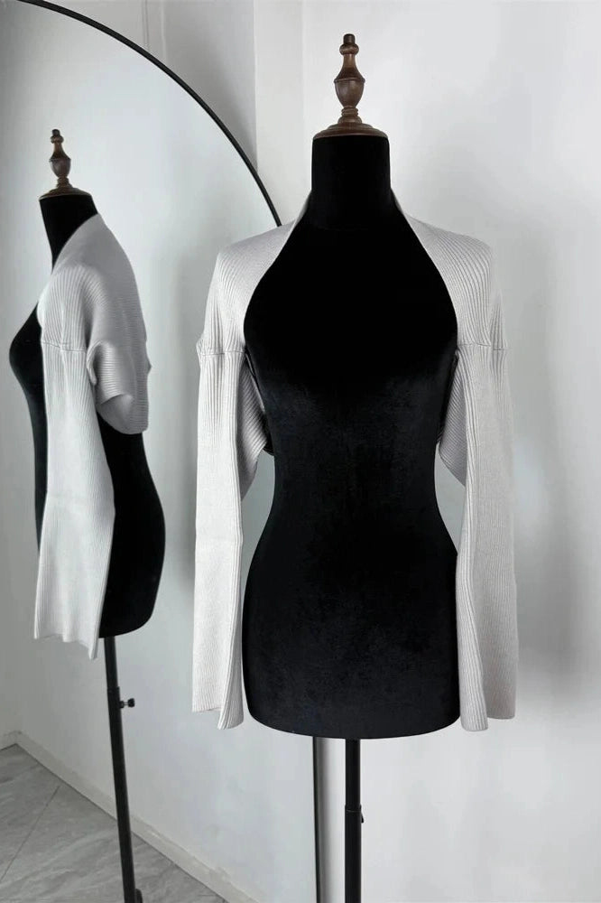 Glorol - 2 Piece Turtleneck Patchwork Top