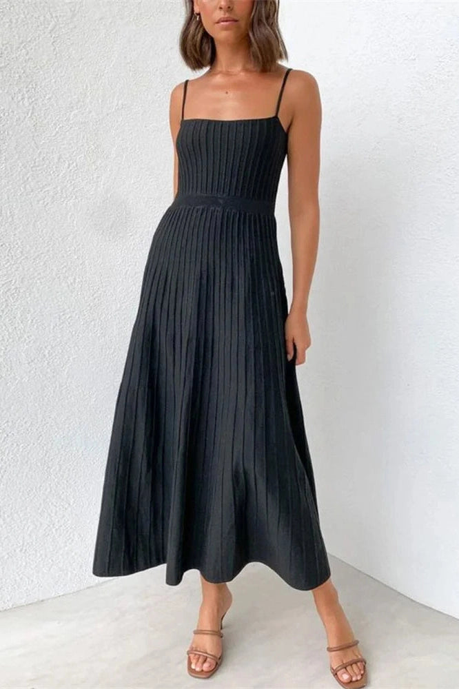 Glorol - Backless High Waist Bodycon Maxi Dress