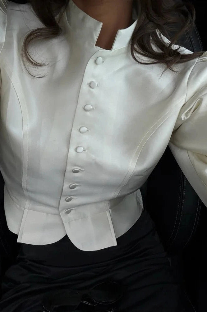 Glorol - Patchwork Long Sleeve Top