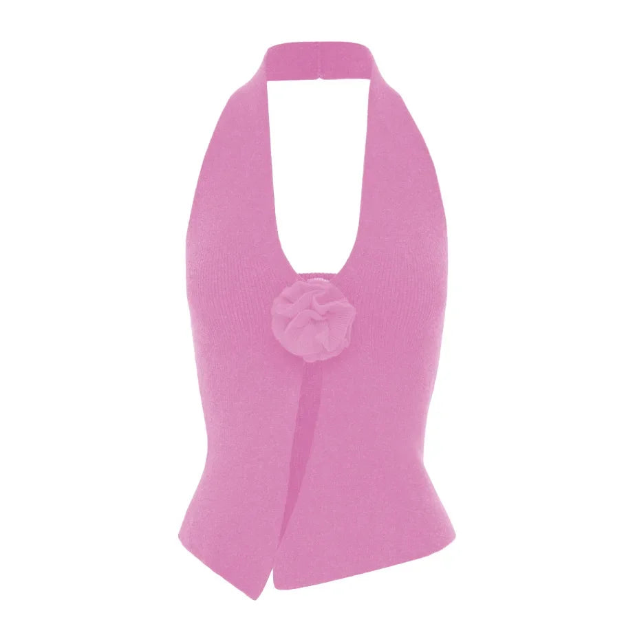 Glorol - Sleeveless Slim Top