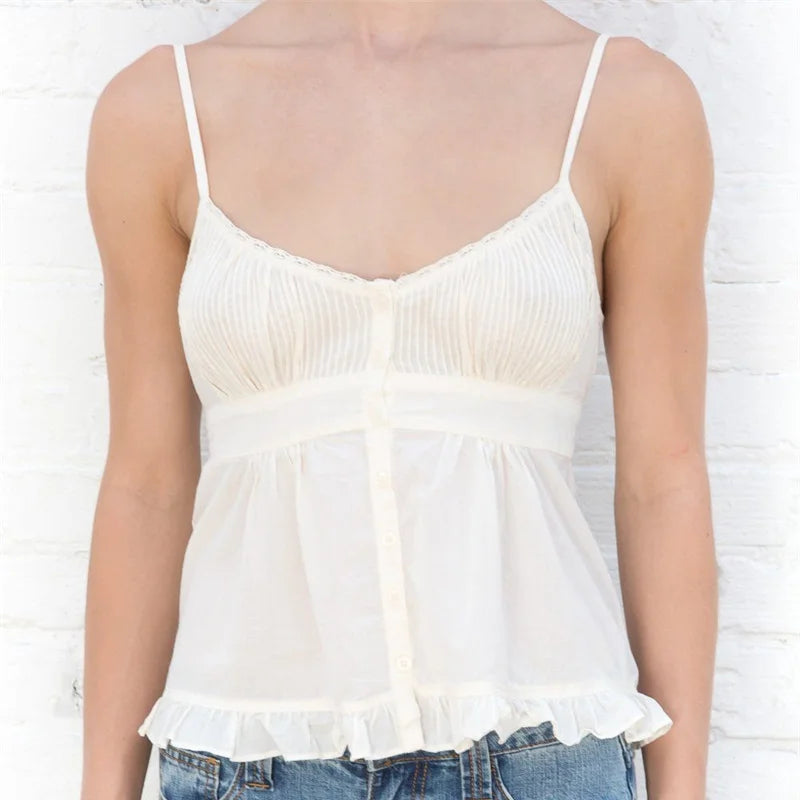 Glorol - Plaid Sleeveless Top