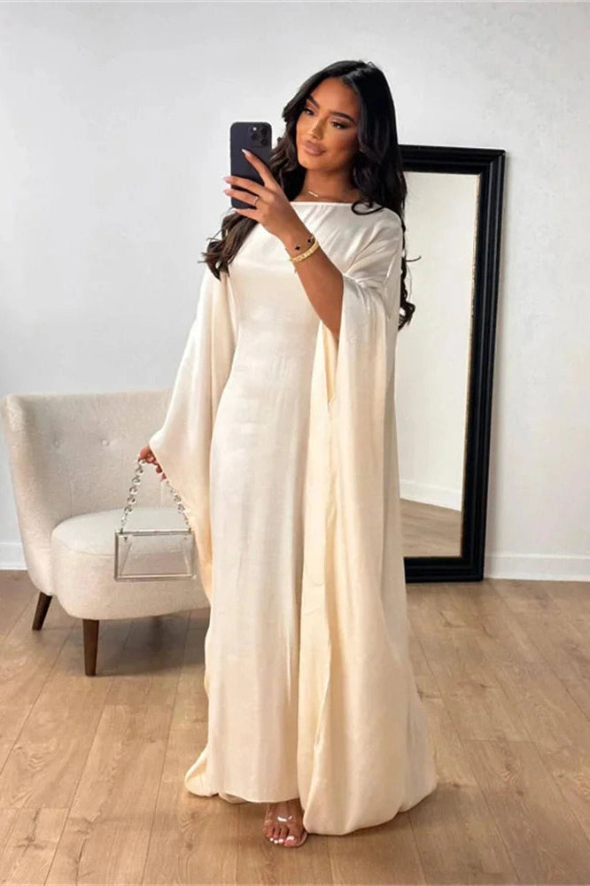 Glorol - Elegant Long Sleeve Maxi Dress