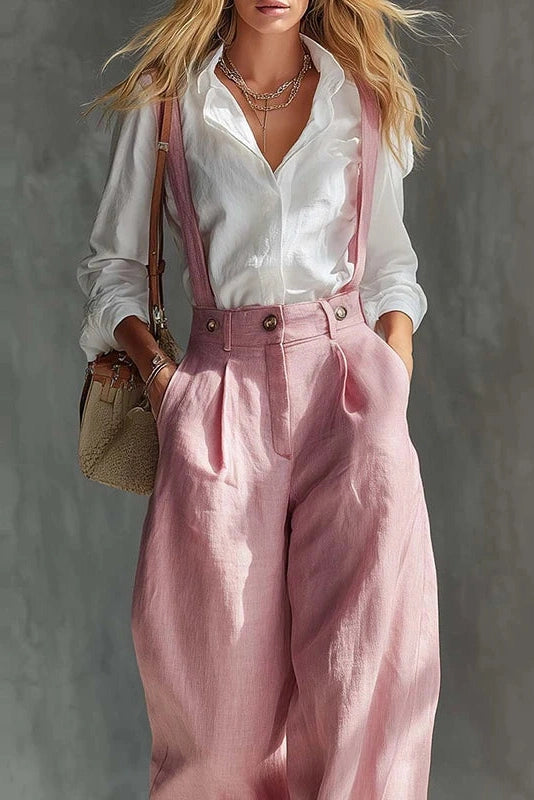 Glorol - Elegant Sleeveless Hollow Out High Waist Jumpsuit
