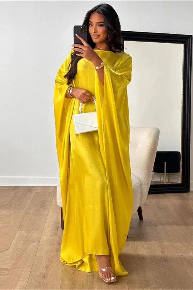 Glorol - Elegant Long Sleeve Maxi Dress