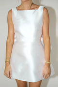 Glorol - Elegant Backless Sleeveless High Waist Mini Dress