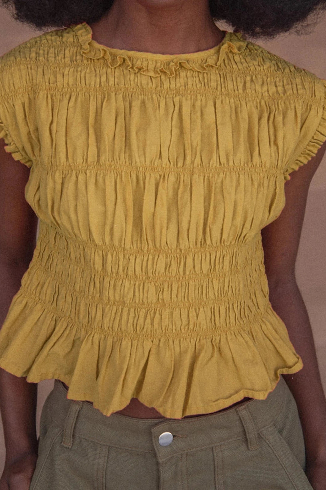 Glorol - Round Neck Sleeveless Top