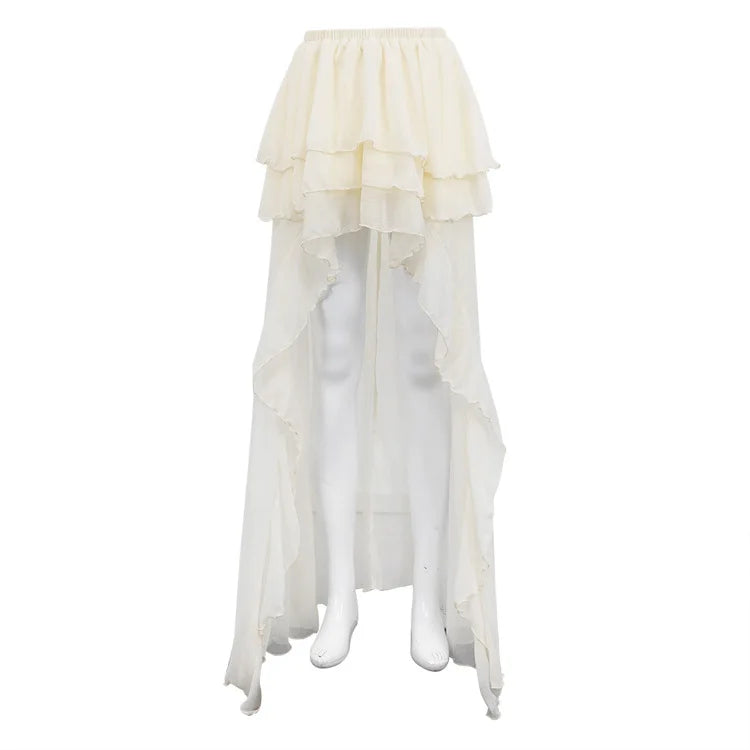 Glorol - High Waist Pleated Skirt