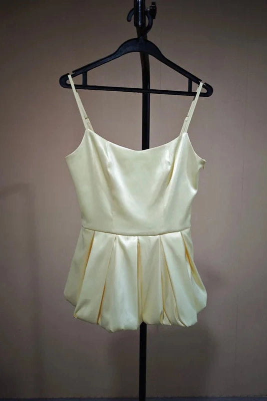 Glorol - Backless Patchwork High Waist Top