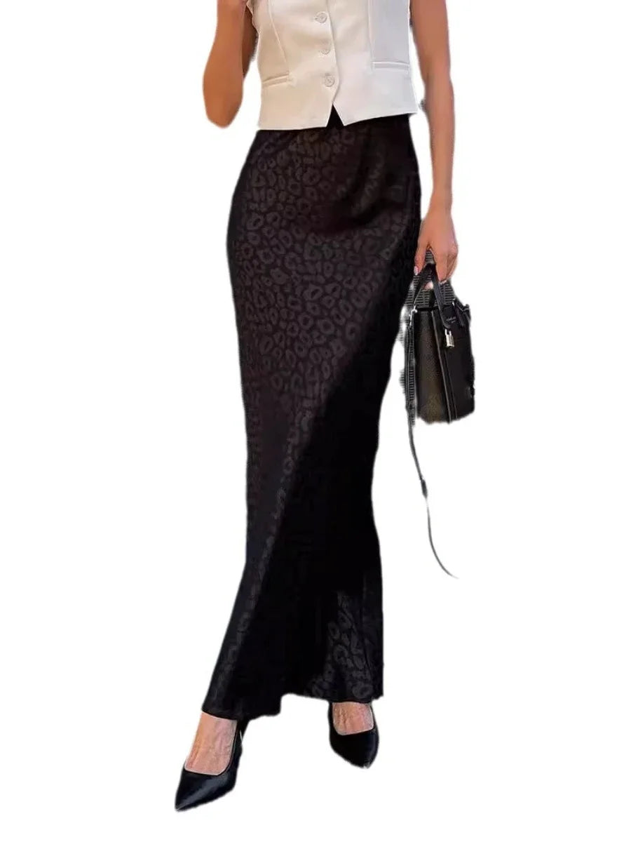 Glorol - Print High Waist Chic Skirt