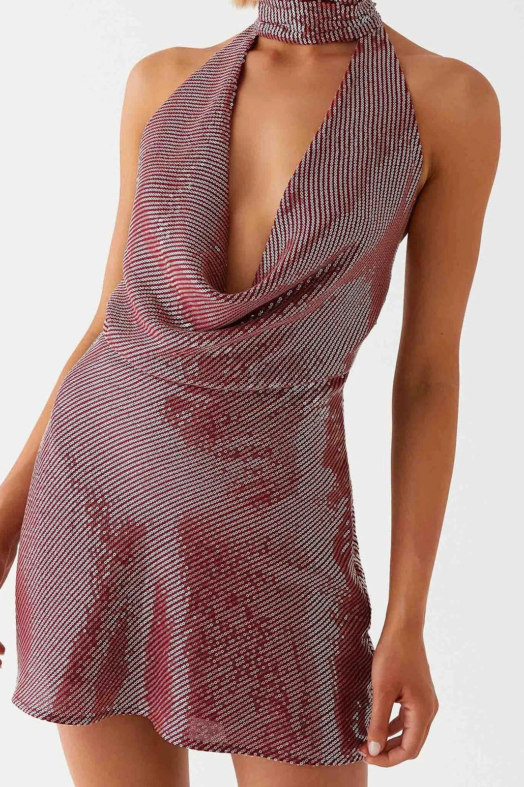 Glorol - Elegant Sleeveless Bodycon Mini Dress