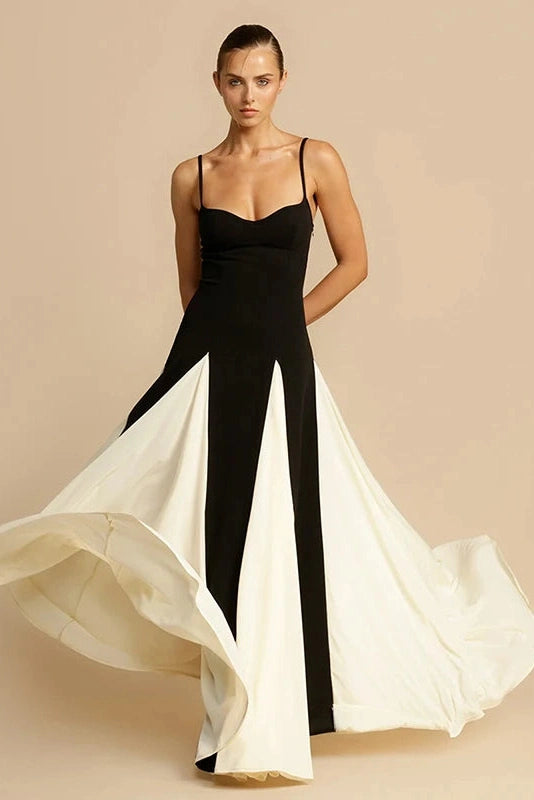 Glorol - Elegant Backless Sleeveless Maxi Dress