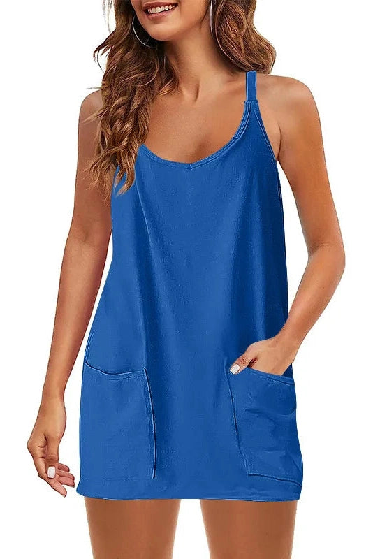 Glorol - Elegant Sleeveless Loose Jumpsuit
