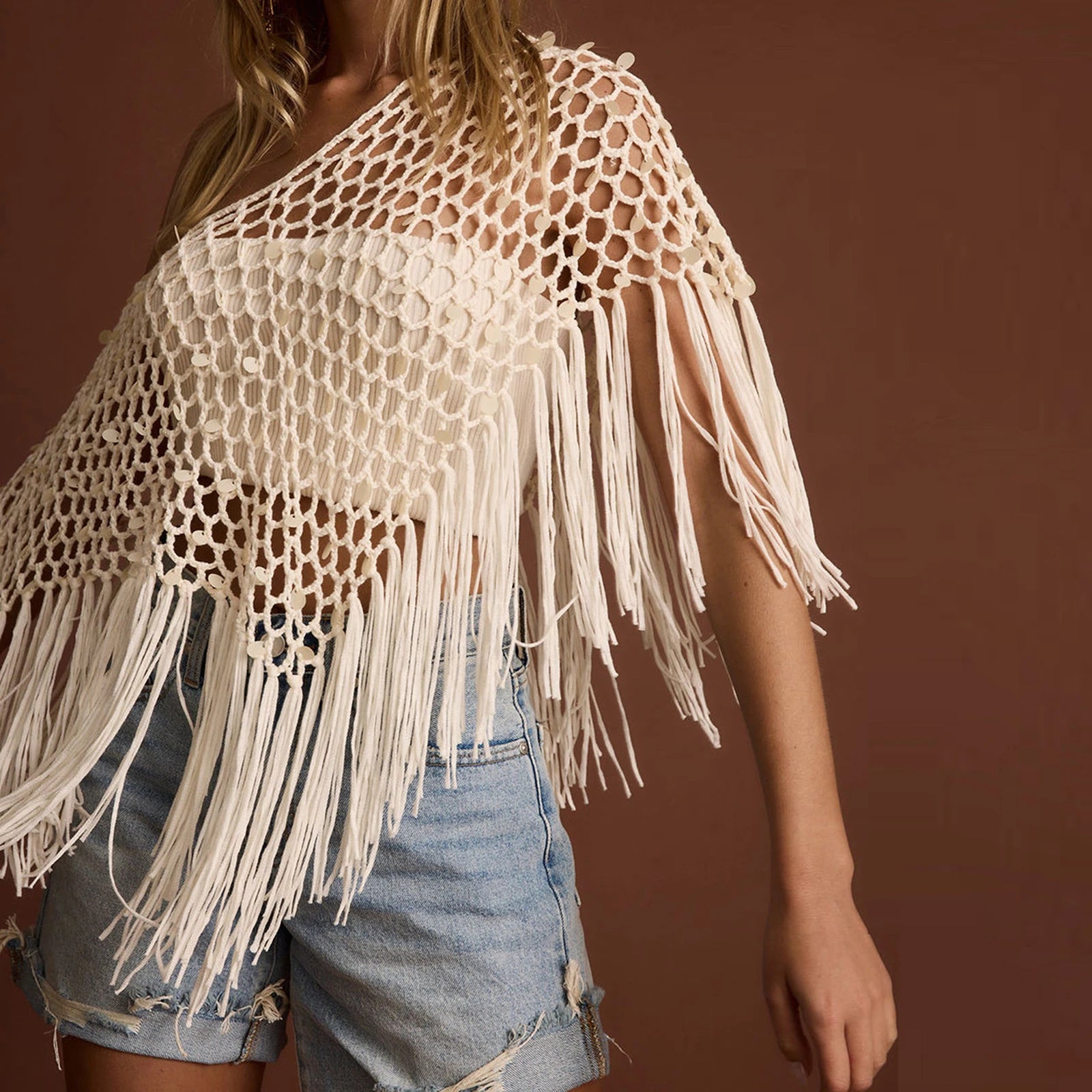 Glorol - Hollow Out One-Shoulder Top