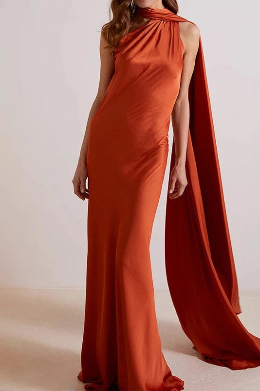 Glorol - Hollow Out Sleeveless Backless Maxi Dress