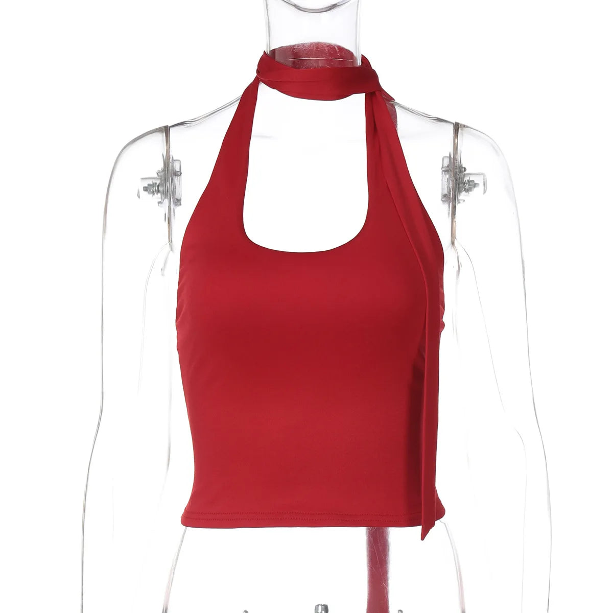 Glorol - Backless Slim Sleeveless Top