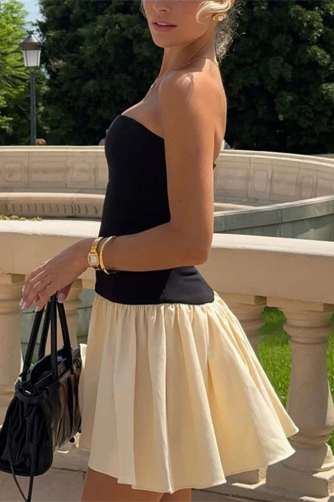 Glorol - Elegant Slim Bodycon Backless Off Shoulder Mini Dress
