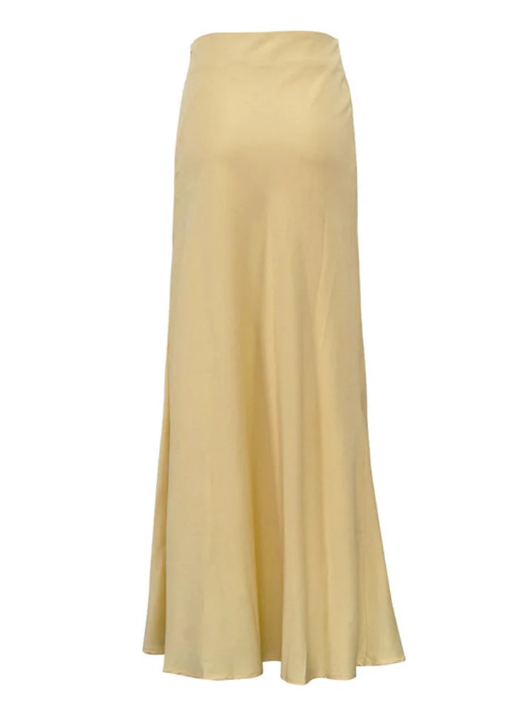 Glorol - High Waist Patchwork Skirt