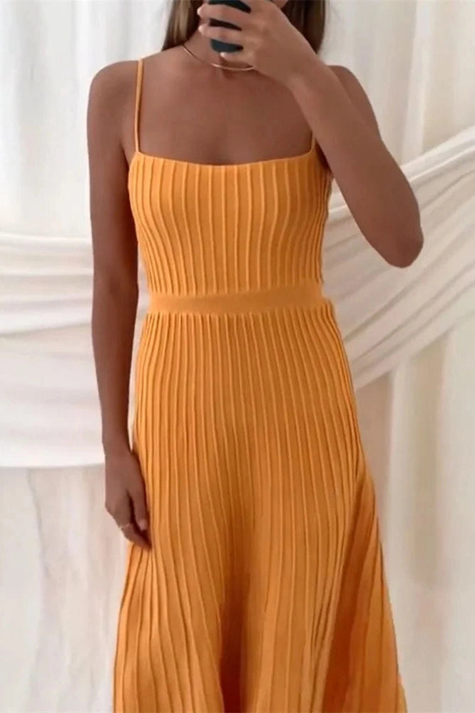 Glorol - Backless High Waist Bodycon Maxi Dress