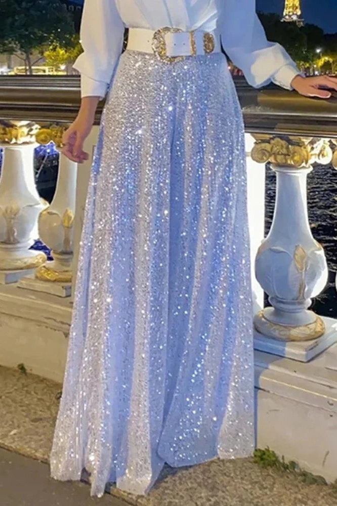 Glorol - Elegant Loose V Neck Maxi Dress