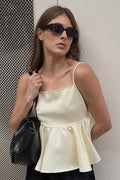 Glorol - Backless Strap Sleeveless Top