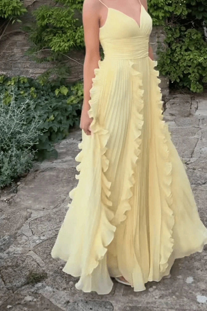 Glorol - Hollow Out High Waist Sleeveless Maxi Dress