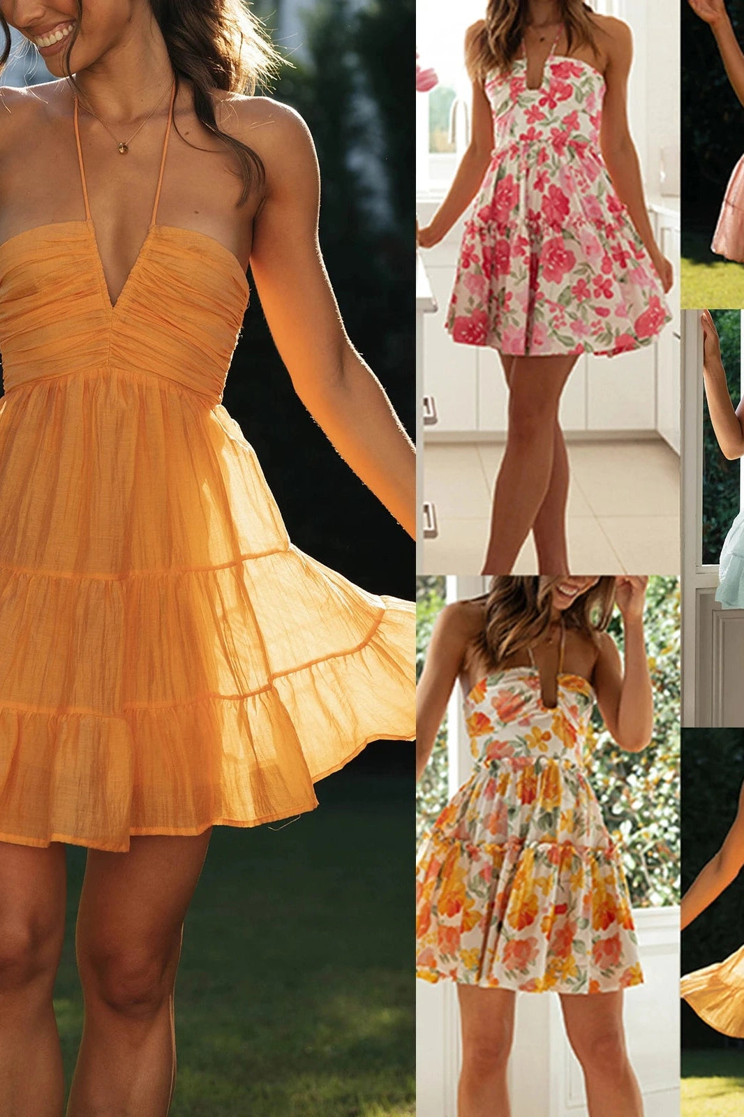 Glorol - Elegant Sleeveless Mini Dress