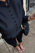 Glorol - Patchwork Long Sleeve Top