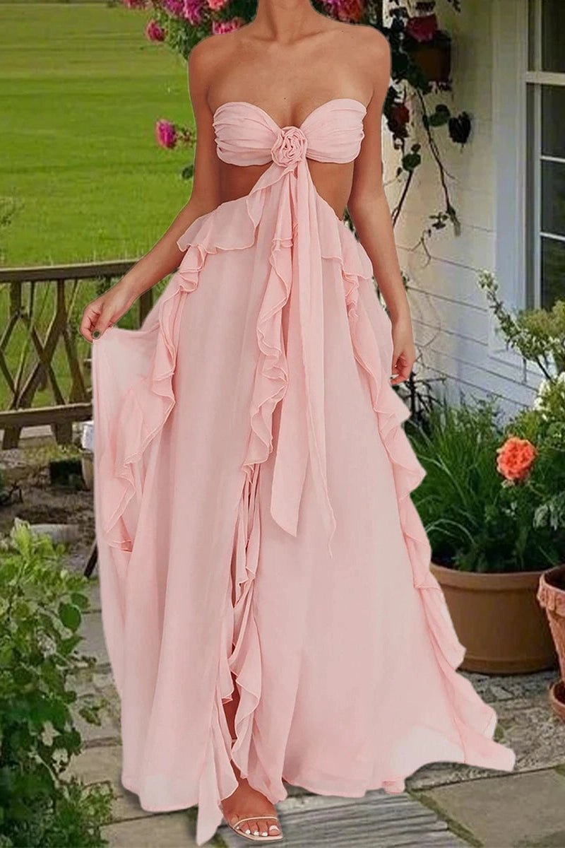 Glorol - Elegant Sleeveless Maxi Dress